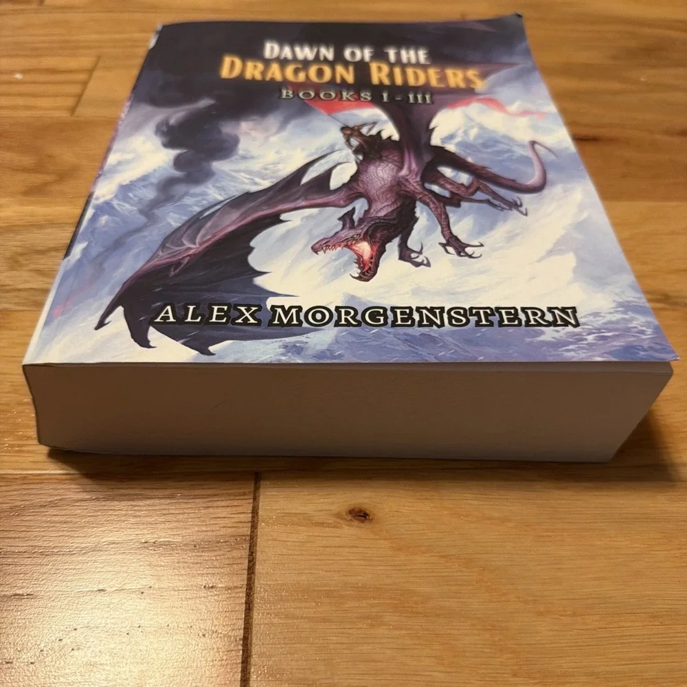 Dawn‎ Of The Dragon Riders Books I - III by Alex Morgenstern Soft Cover Fantasy